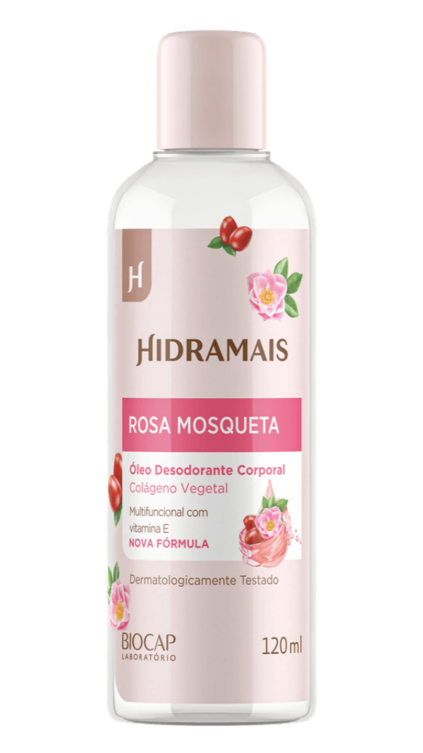 Óleo Corporal Hidramais Rosa Mosqueta 120ml