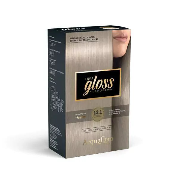 Acquaflora Hidra Gloss Coloração Permanente com Tratamento 177g