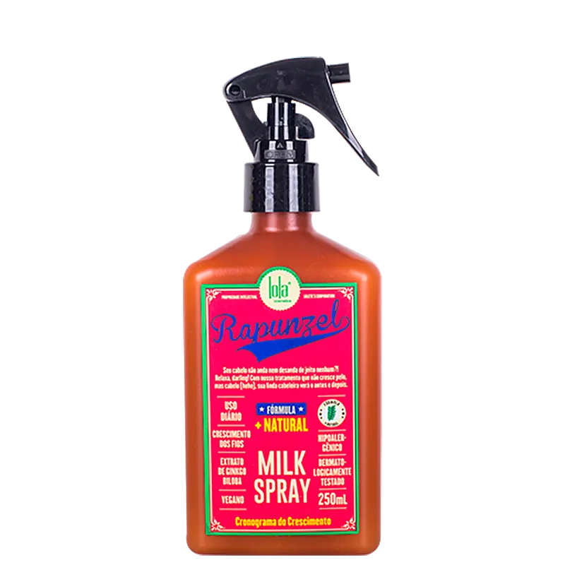 Lola Cosmetics Rapunzel Milk Spray Leave-in para Crescimento e Hidratação