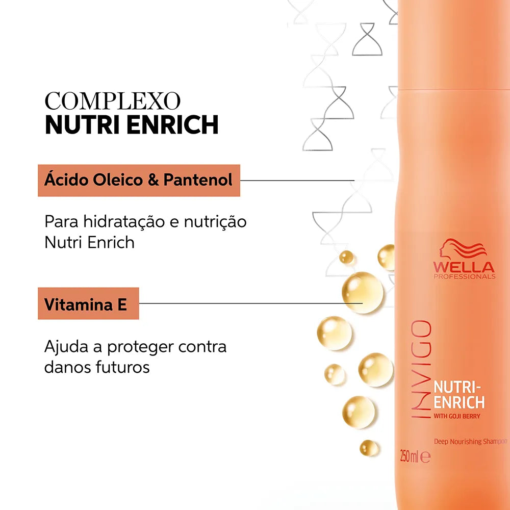 Shampoo Profissional Wella Invigo Nutri Enrich