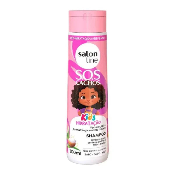 Shampoo S.O.S Cachos Kids 300ml Salon Line