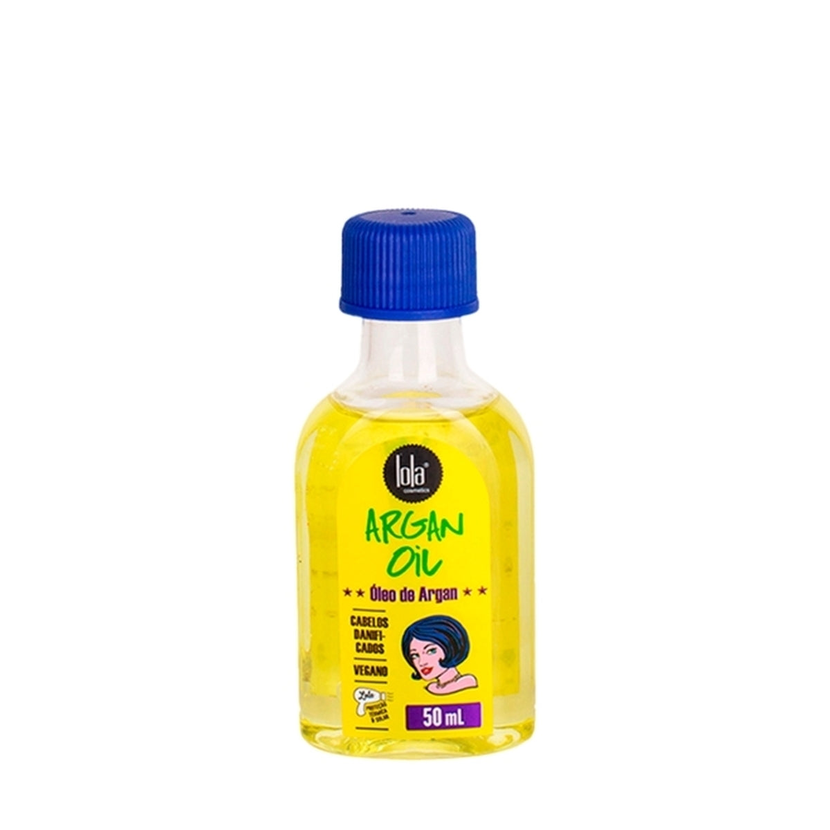 Óleo de Argan Lola 50mL Controle de Frizz e Proteção Térmica