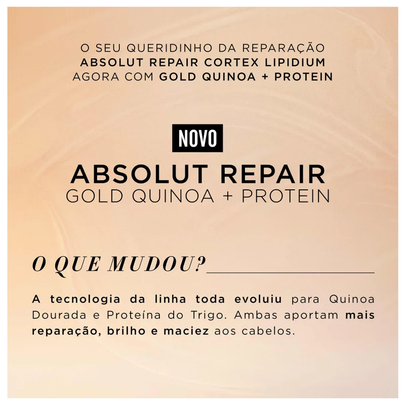 Shampoo L'Oréal Absolut Repair Gold Quinoa + Protein