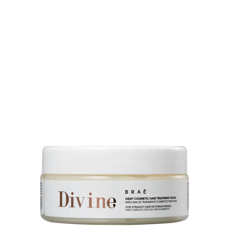 Braé Divine Máscara 500g Hidratação e Nutrição Profunda Anti-Frizz