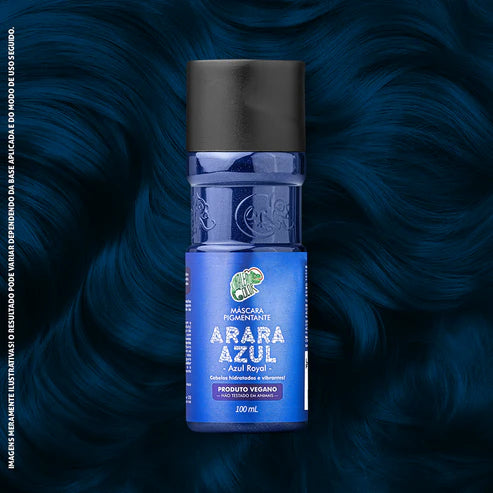 Máscara Pigmentante Arara Azul 100ml Kamaleão Color