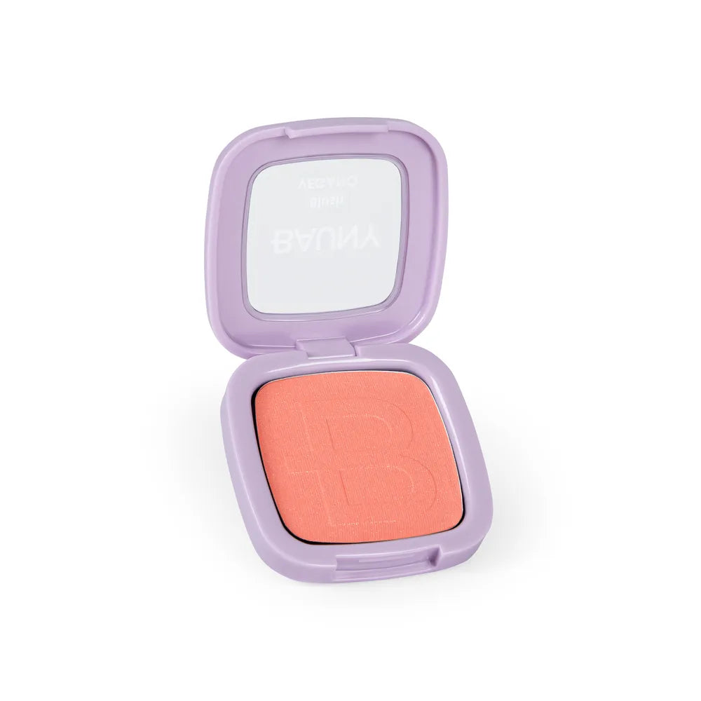 Bauny Blush Compacto Vegano 5g Alta Pigmentação