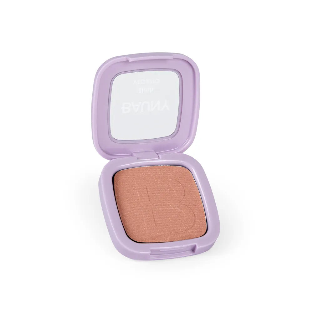 Bauny Blush Compacto Vegano 5g Alta Pigmentação