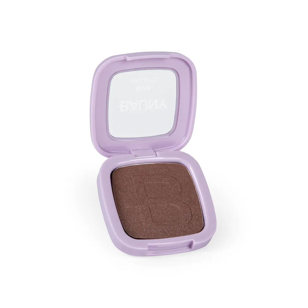 Bauny Blush Compacto Vegano 5g Alta Pigmentação