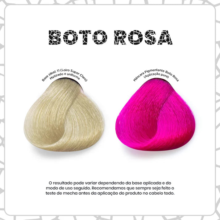 Máscara Pigmentante Boto Rosa 100ml Kamaleão Color