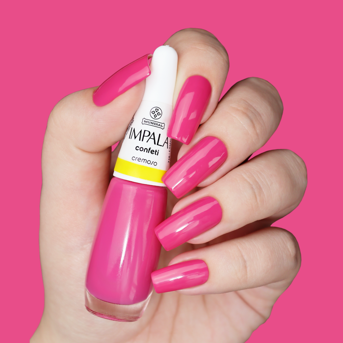 Esmalte Impala Tons de Rosa A Cor da Sua Moda Alta Cobertura e Brilho