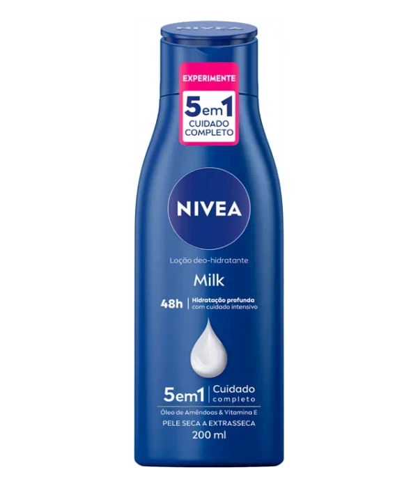 NIVEA Loção Hidratante Milk Pele Seca a Extrasseca