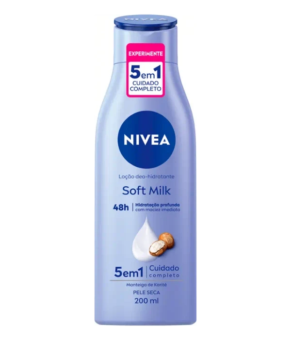 NIVEA Loção Deo-Hidratante Soft Milk