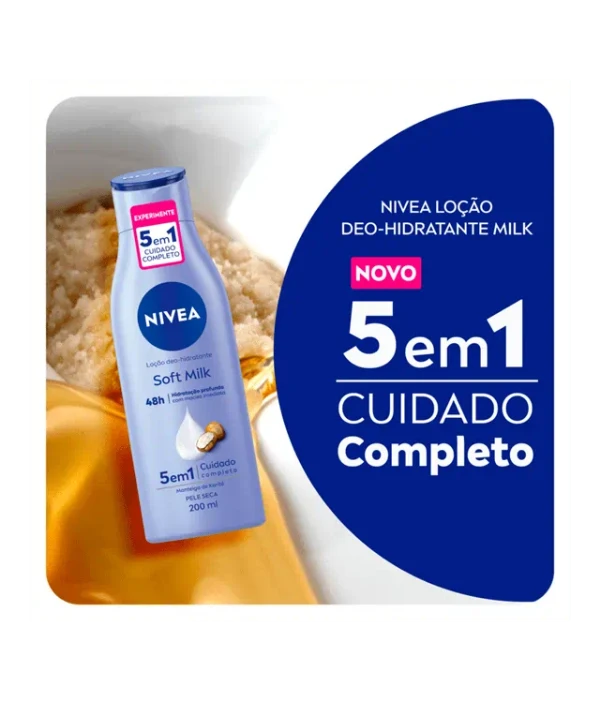 NIVEA Loção Deo-Hidratante Soft Milk