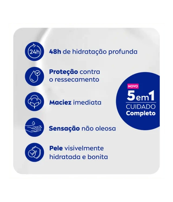 NIVEA Loção Deo-Hidratante Soft Milk