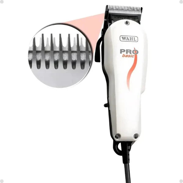 Máquina de Corte Wahl Classic Series Pro Basic 220v com Pentes de Altura