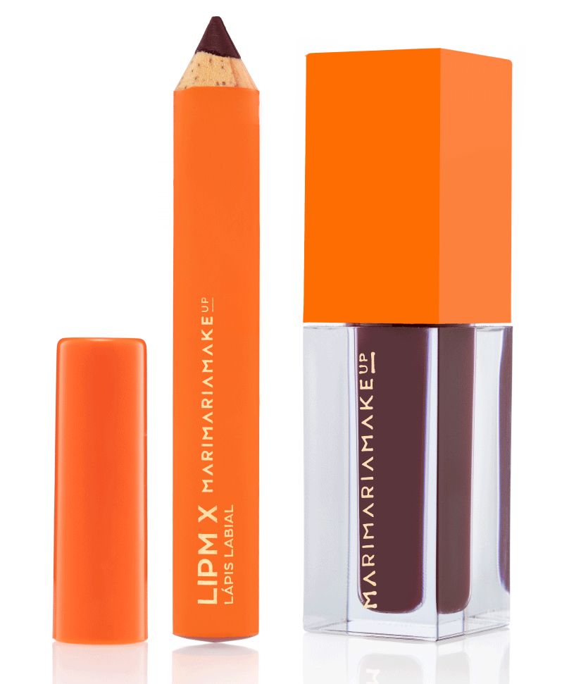 LipMix Batom Líquido Matte e Lápis Labial - Mari Maria