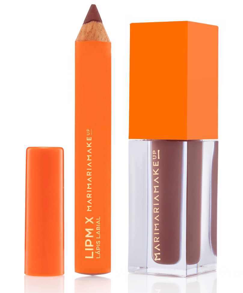 LipMix Batom Líquido Matte e Lápis Labial - Mari Maria