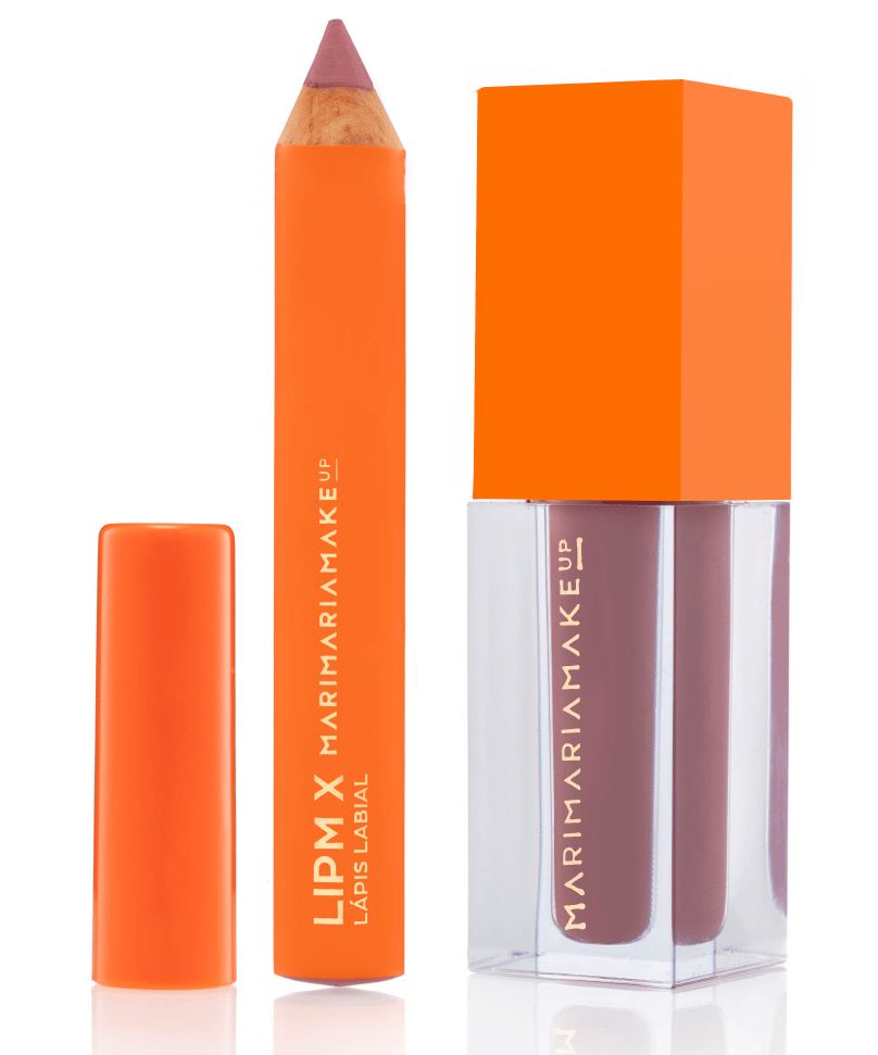 LipMix Batom Líquido Matte e Lápis Labial - Mari Maria