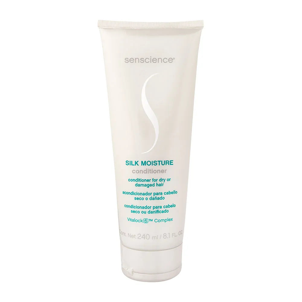 Condicionador Senscience Silk Moisture 240ml para Cabelos Secos