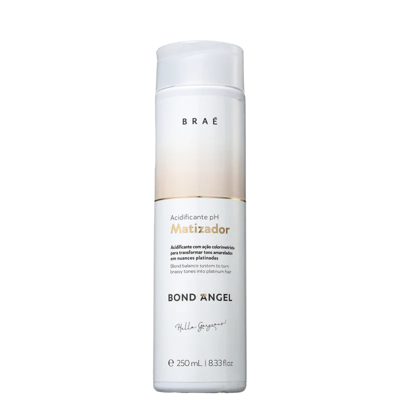 Braé Bond Angel pH Acidificante Matizador 250ml  Loiro Perfeito e Hidratado