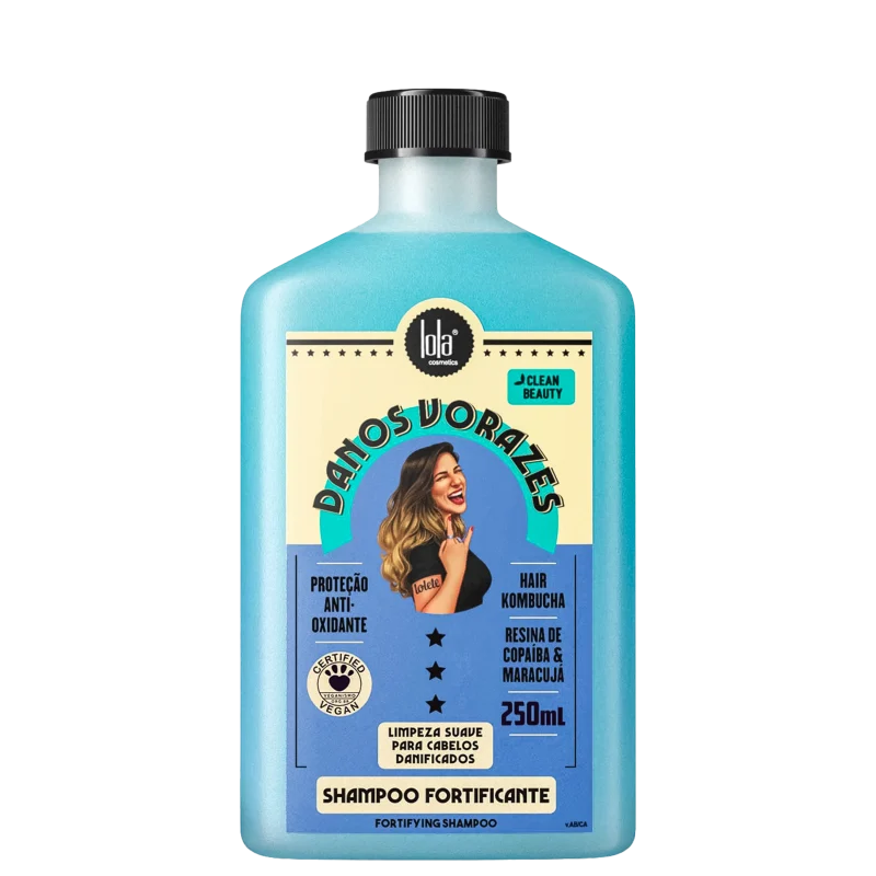 Shampoo Fortificante Lola Cosmetics Danos Vorazes 250ml