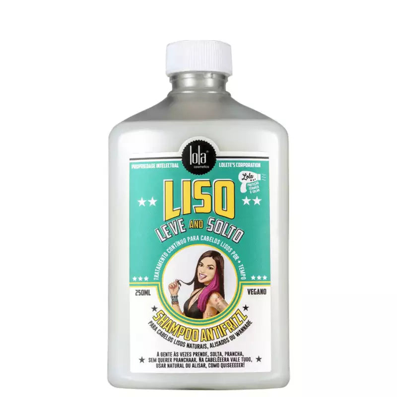 Shampoo Lola Cosmetics Liso, Leve and Solto 250ml