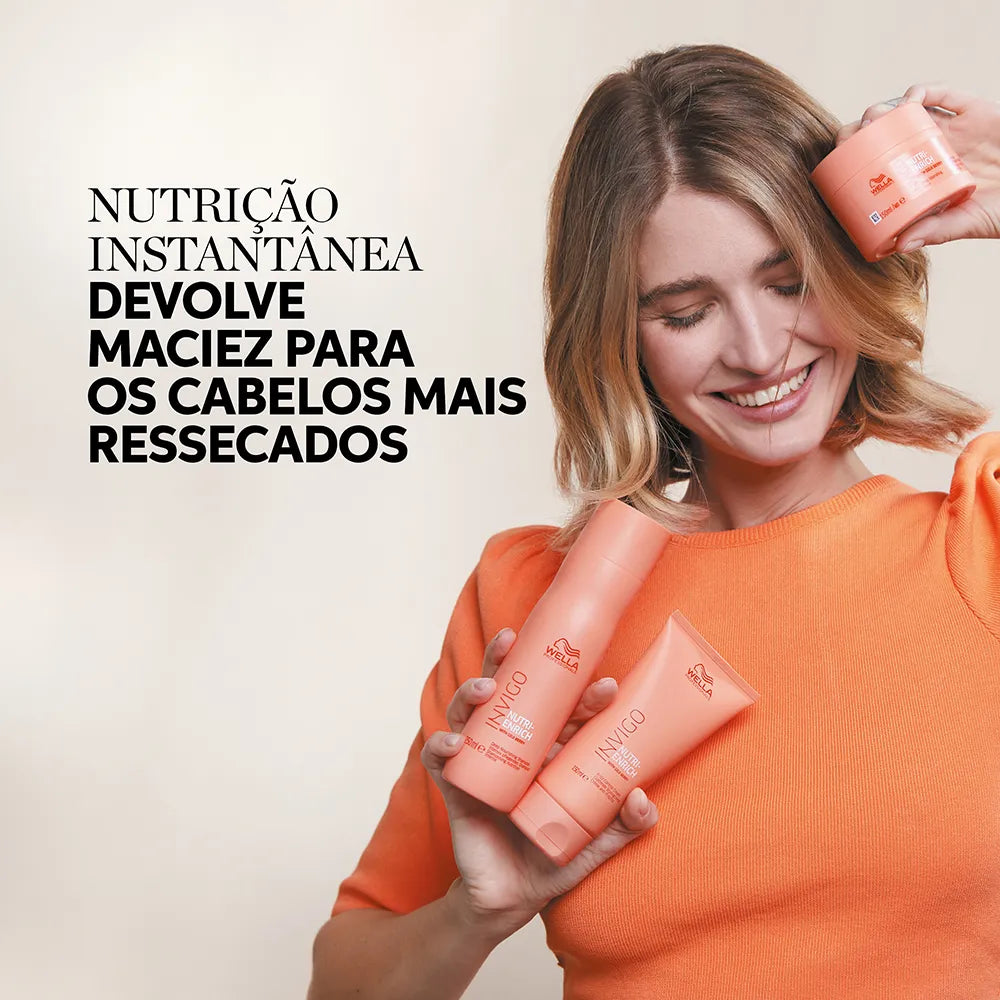 Wella Invigo Nutri Enrich Máscara 150ml Nutrição e Hidratação Profunda