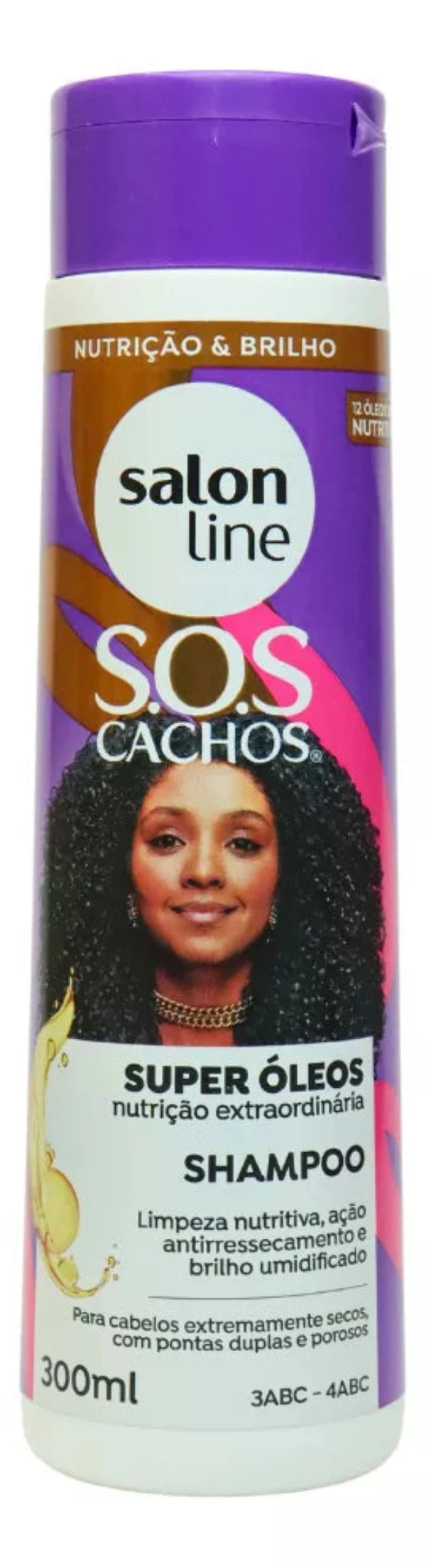 Shampoo SOS Cachos Super Óleos Salon Line 300ml