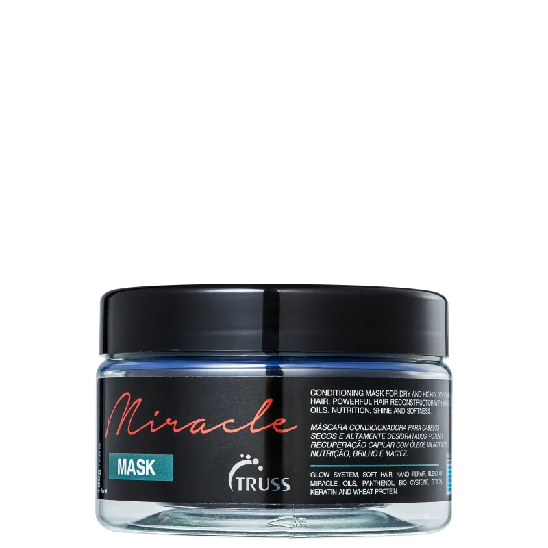 Máscara Capilar Truss Miracle Mask 180g  Recuperação e Proteção