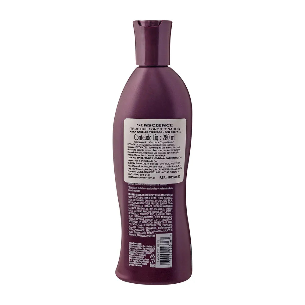 Senscience True Hue Shampoo 280ml para Cabelos Coloridos