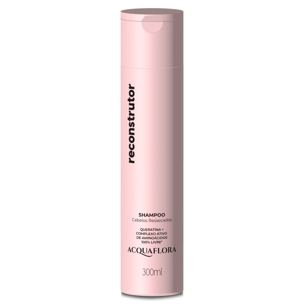 Shampoo Acquaflora Reconstrutor para Cabelos Ressecados 300mL