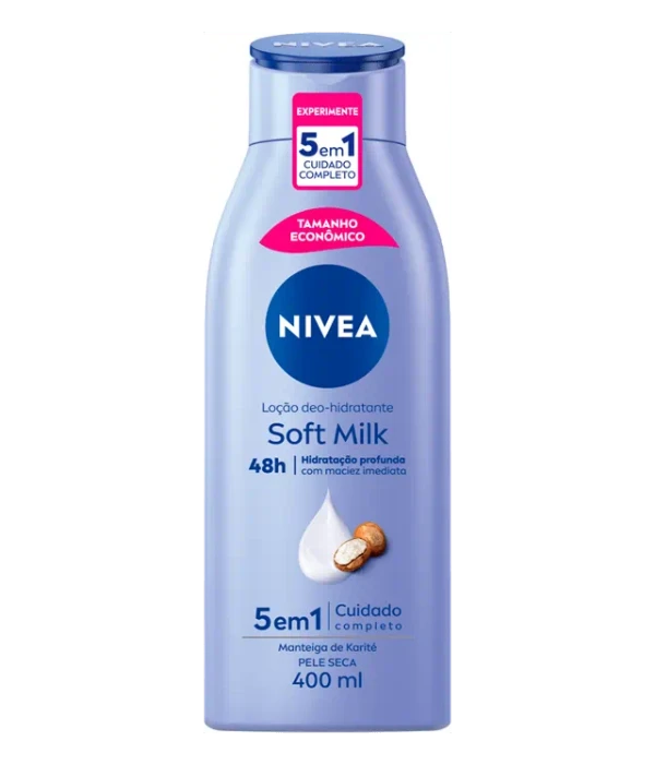 NIVEA Loção Deo-Hidratante Soft Milk