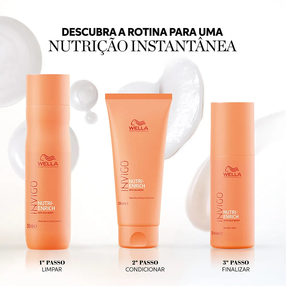 Wella Invigo Nutri Enrich Máscara 150ml Nutrição e Hidratação Profunda